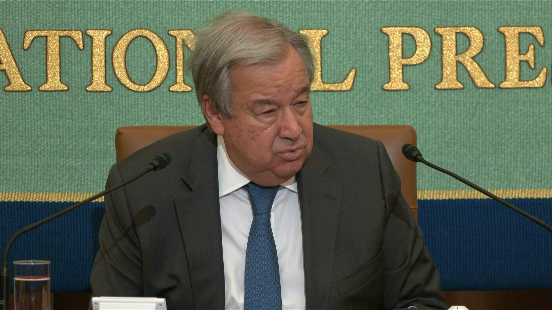 Cualquier ataque contra una planta nuclear es "suicida", advirtió el secretario general de Naciones Unidas, António Guterres, después de que un nuevo bombardeo impactara el complejo atómico de Zaporizhizhia (AFP)
