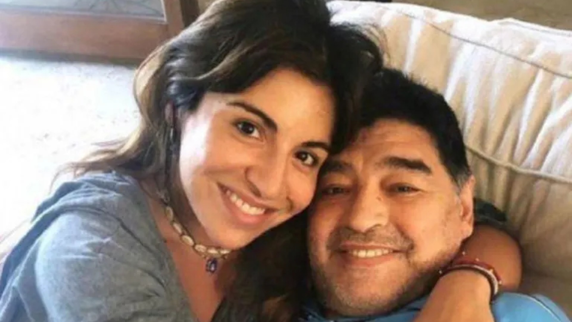 Gianinna y Diego Maradona (Instagram)