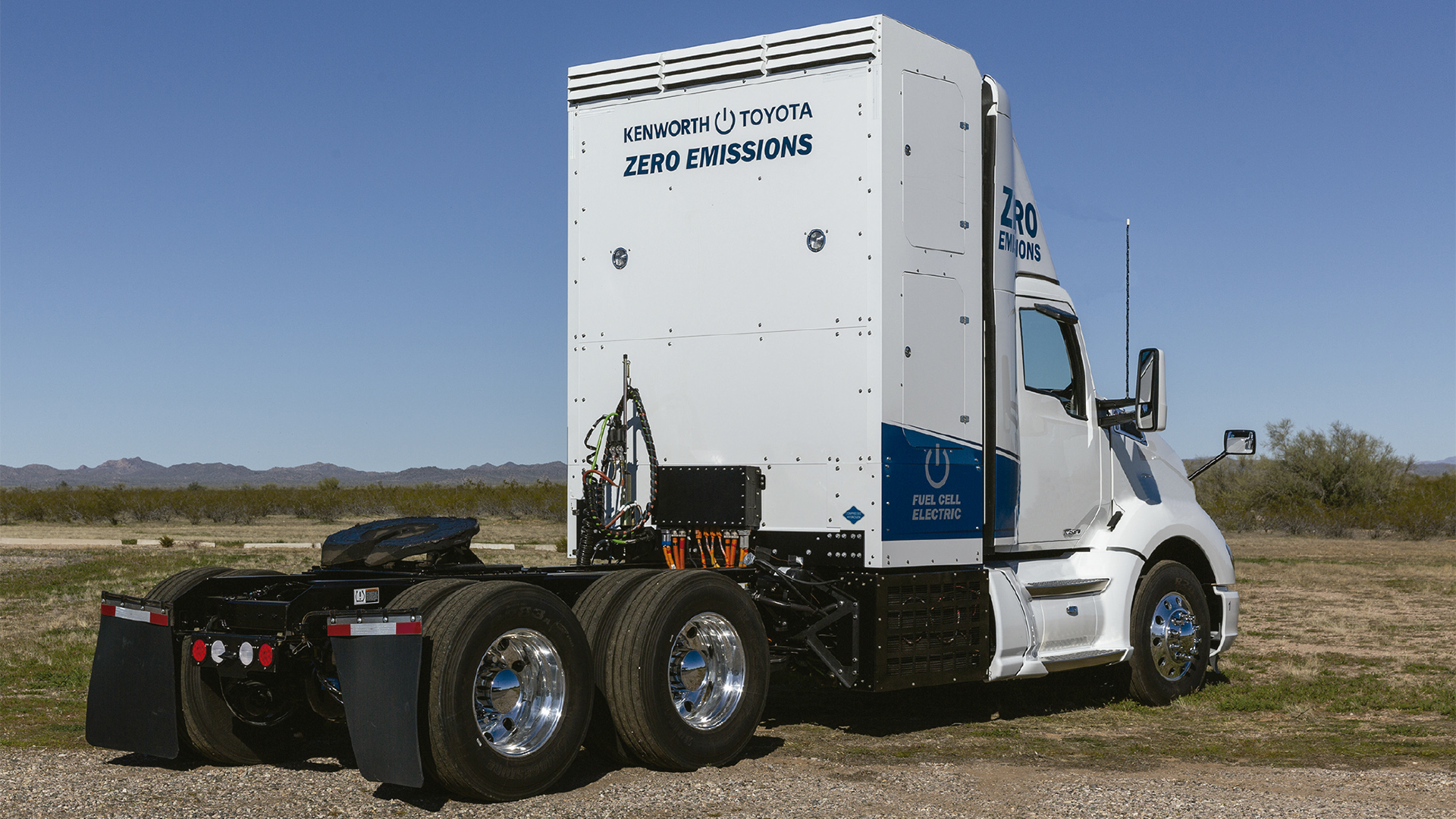 El desarrollo conjunto de Toyota y Kenworth demostrado en estos 10 camiones que hicieron la demostración