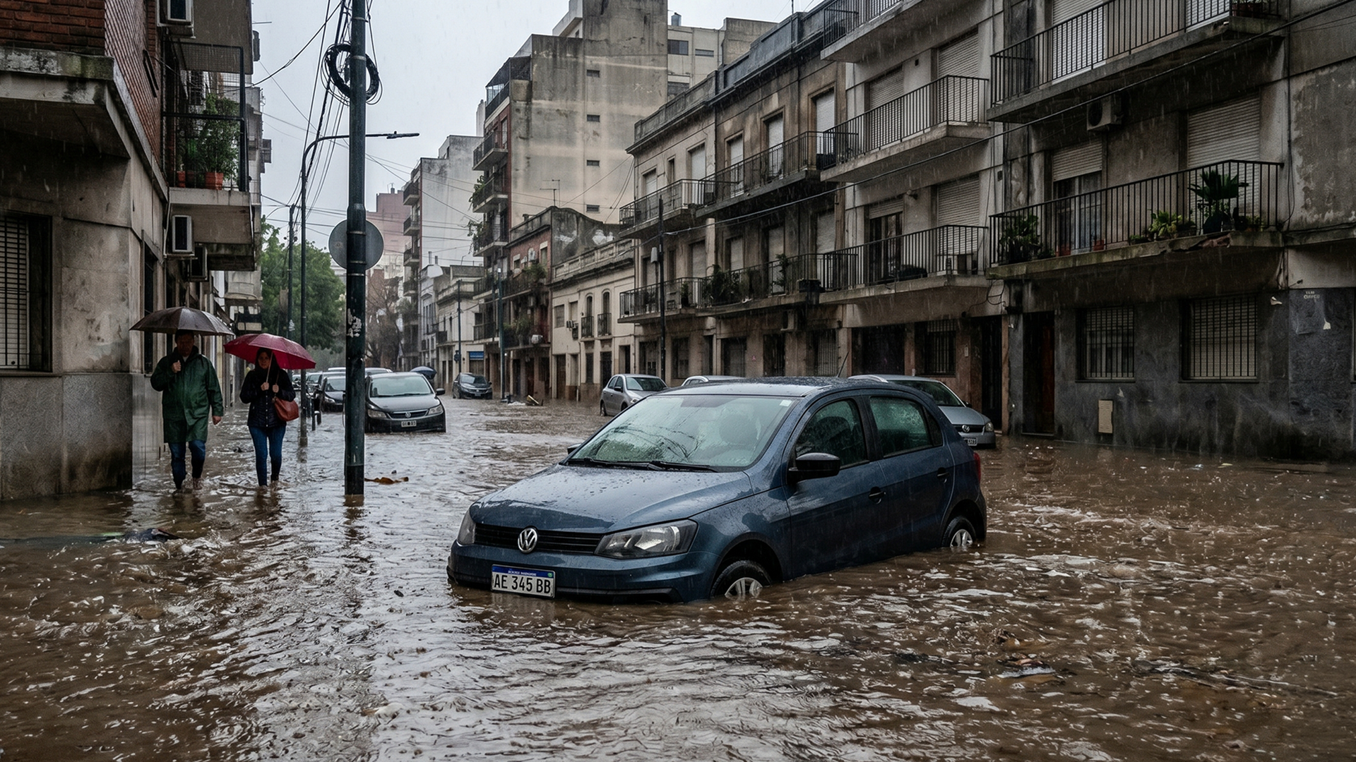 Alerta por el Súper Niño: qué cubre el seguro del auto ante una inundación, granizo o caída de árboles