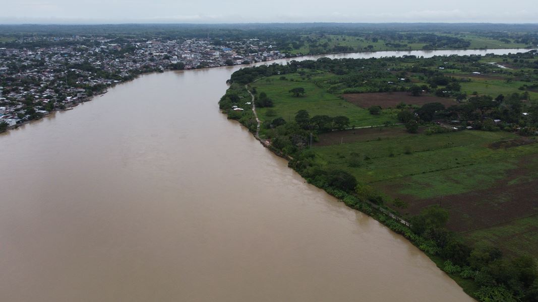 Emergencia en Caucasia, Antioquia: más de 4.500 personas están en riesgo por creciente del río Cauca