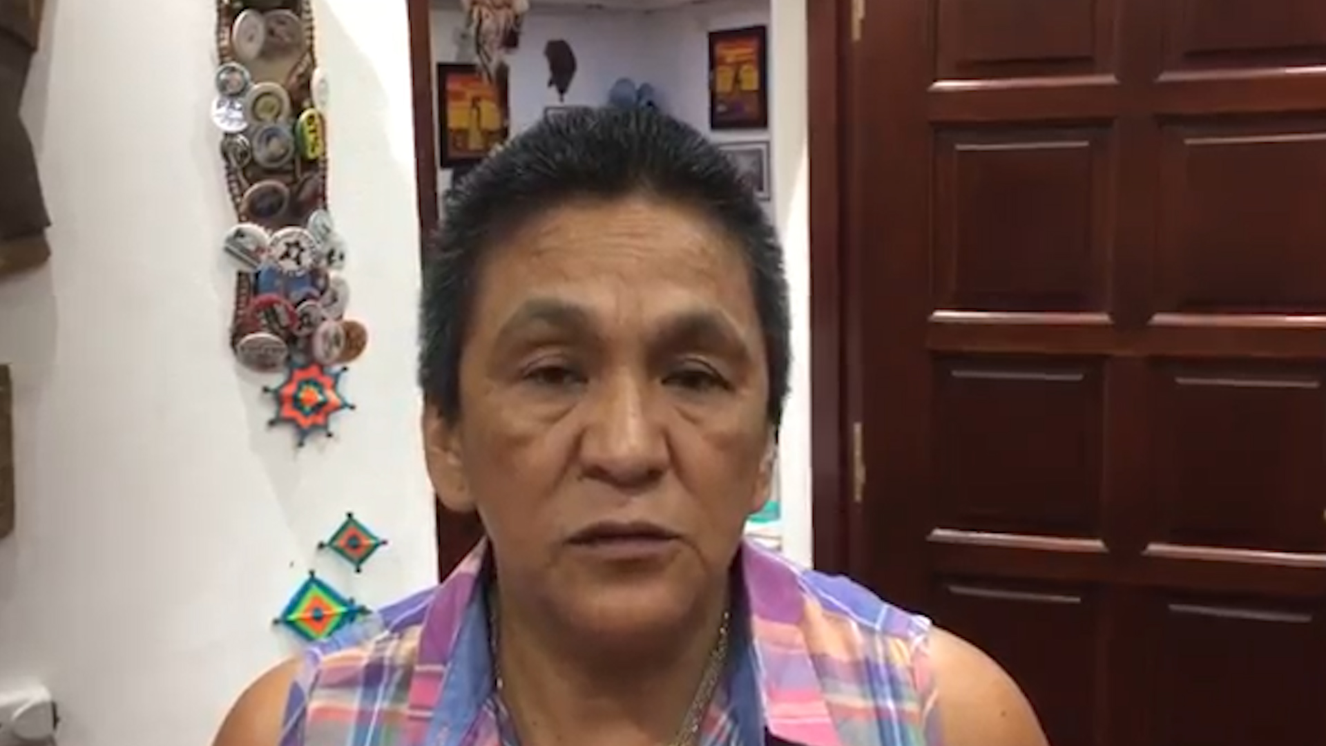 Milagro Sala is under house arrest as part of the case "villeros kids" for which she was sentenced to 13 years in prison