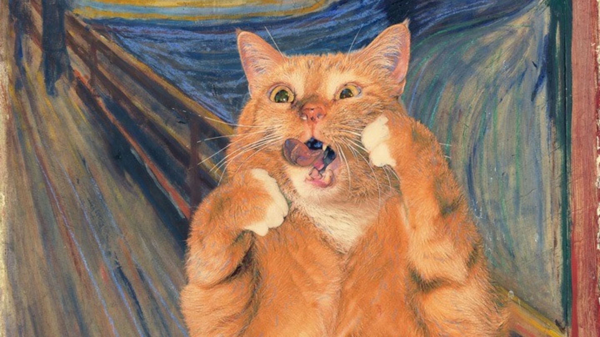 El gato pertenece a una egresada de la Facultad de Filosofía de la Universidad Estatal de San Petersburgo, quien decidió editarlo en Photoshop para integrarla a pinturas históricas (Instagram Fat Art Cart) 
