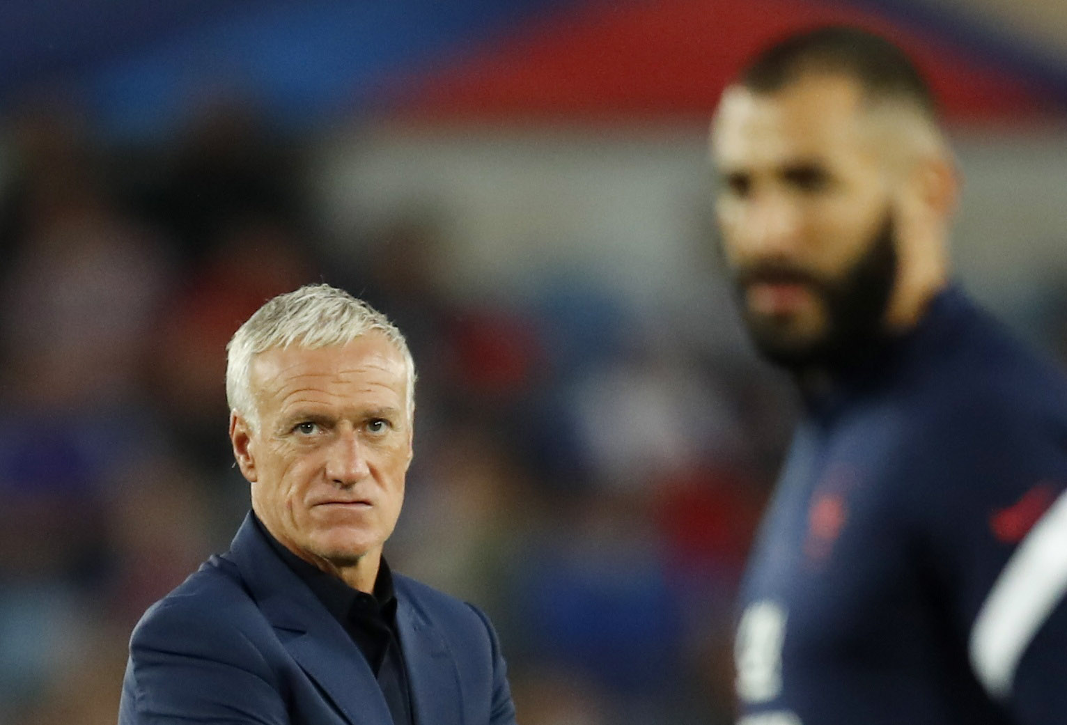 Didier Deschamps spoke about the supposed return of Benzema (REUTERS / Gonzalo Fuentes)