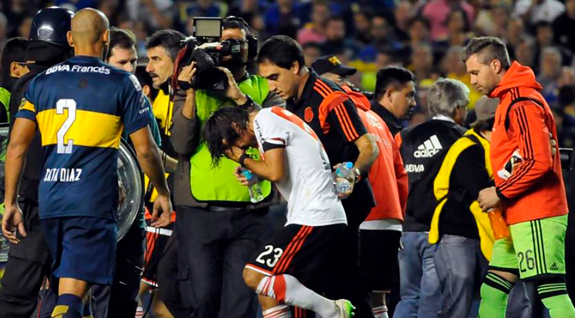 Un campeón con River en la Libertadores 2015 dio detalles del gas pimienta en La Bombonera y fue duro con el plantel de Boca