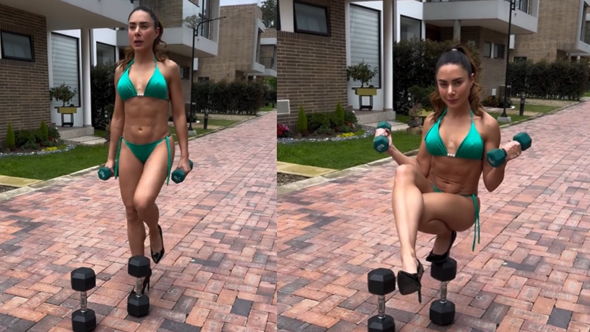 Johanna Fadul desató críticas por peligroso reto para lucir su esbelta  figura: “Pero qué necesidad” - Infobae, image size:1920x1080