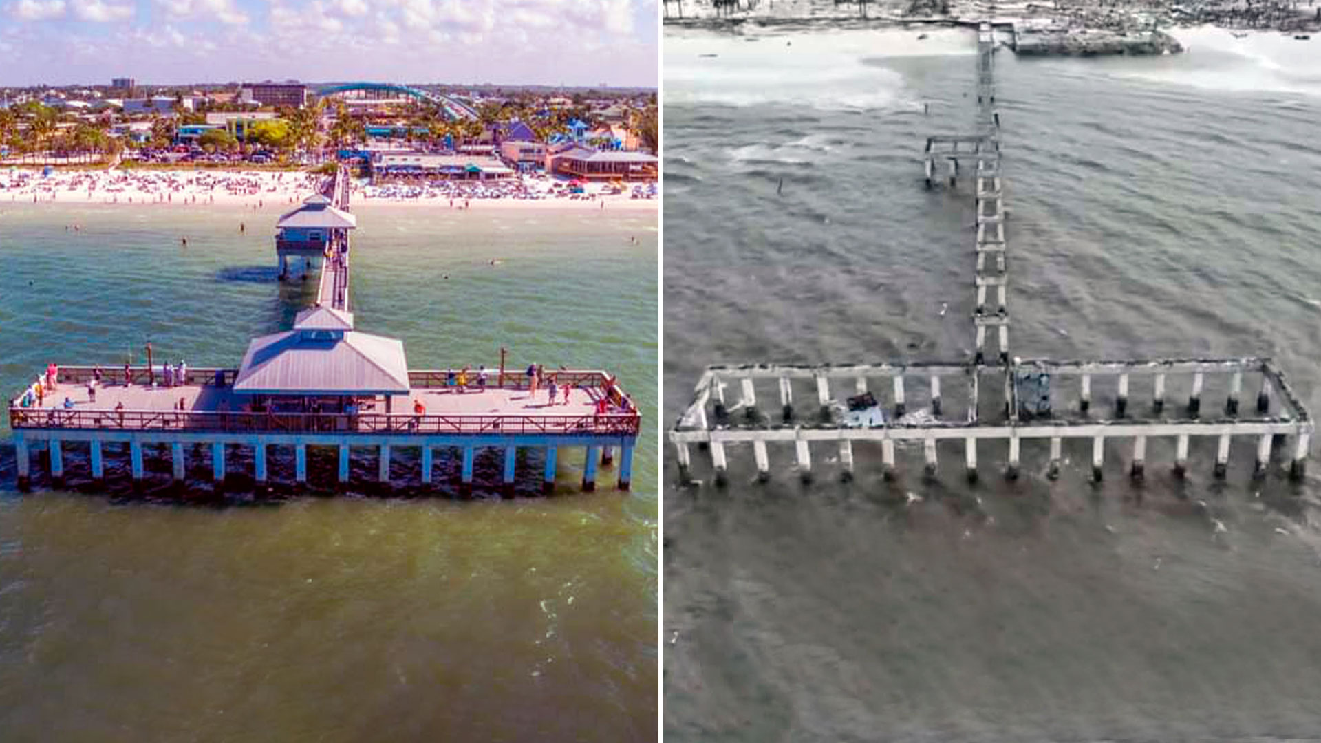 Fort Myers: un paraíso convertido en ruinas por el huracán Ian