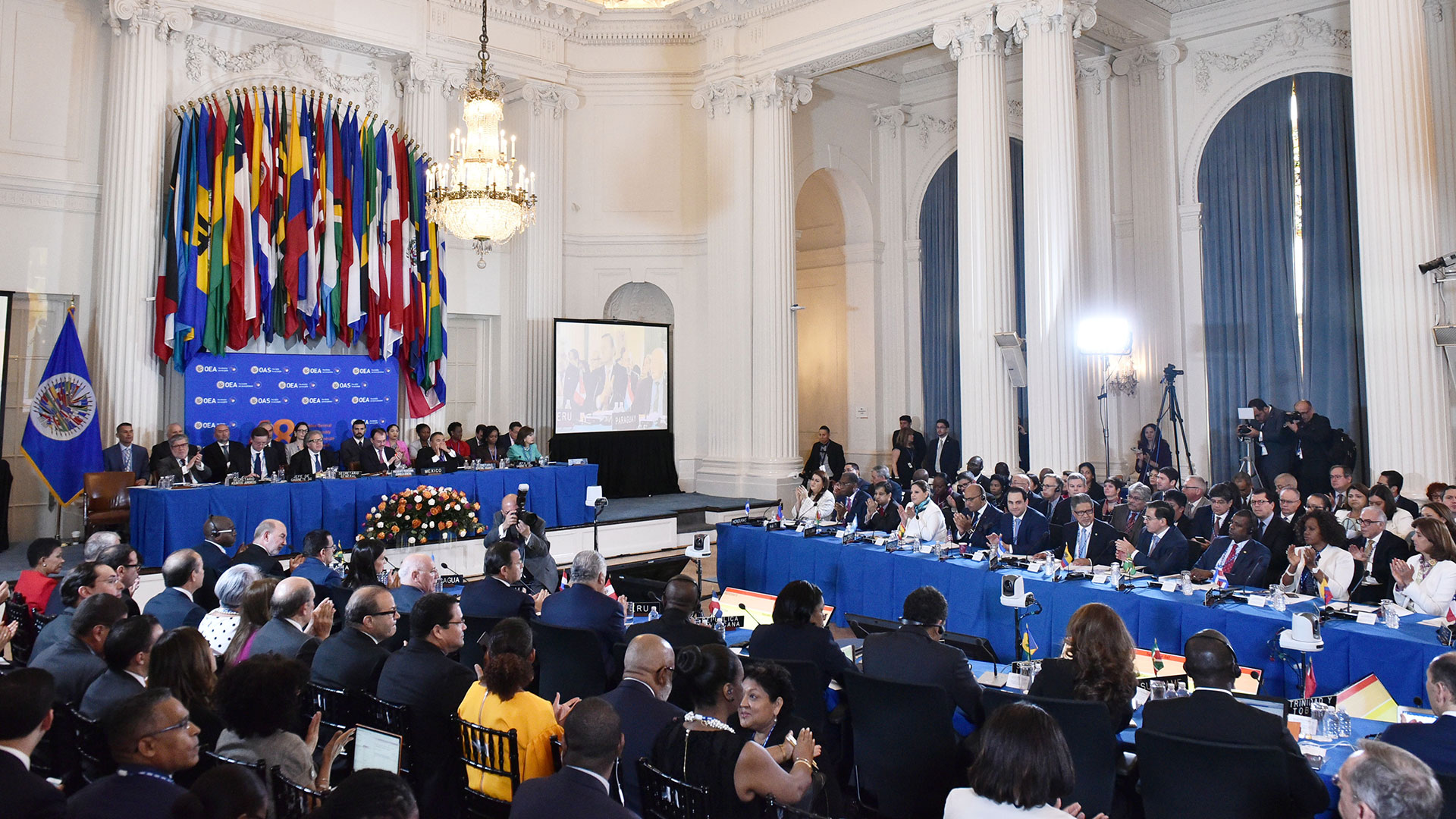 La Asamblea General de la OEA (AFP/ Archivo)