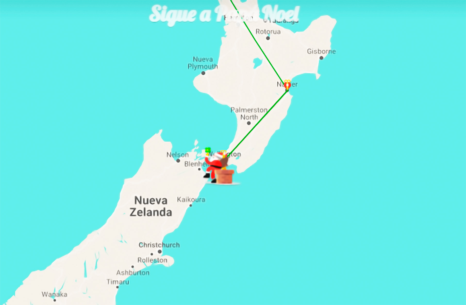 Navidad: seguí en vivo el recorrido de Papá Noel en Santa Google Tracker