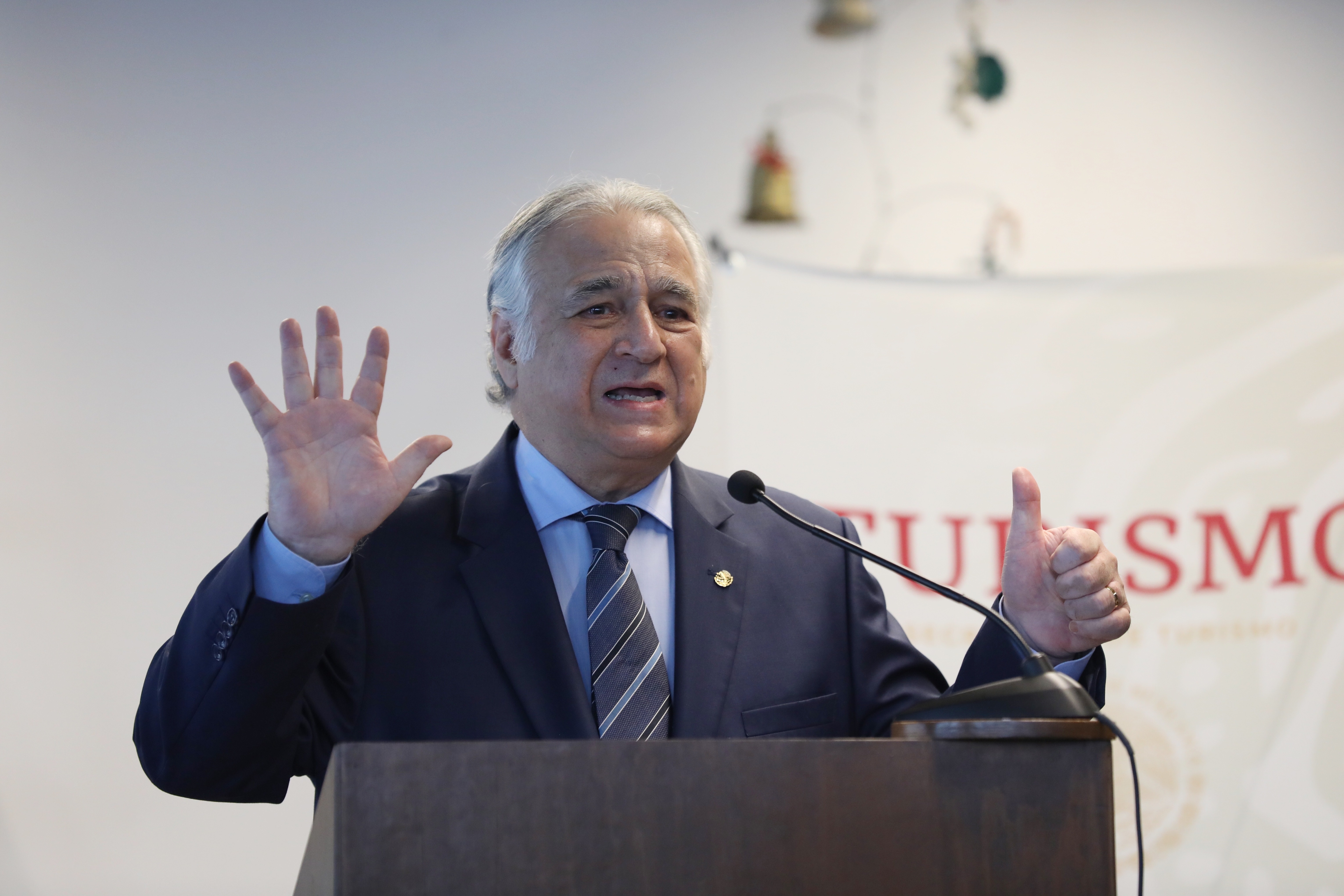 Tourism Secretary Miguel Torruco explained that Mexico held the first position in the participation of trips made by Americans, receiving 58.6% of the total.  (Photo: EFE/Sáshenka Gutiérrez/File)