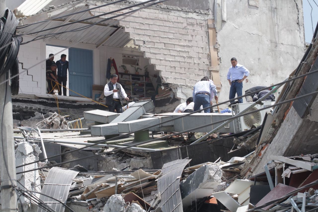  La colonia Condesa fue una de las más afectadas durante el sismo del 2019. FOTO: ISAAC ESQUIVEL /CUARTOSCURO.COM