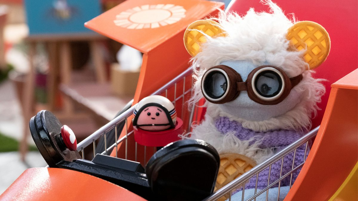 Waffles y Mochi son los títeres, protagonistas del show. (Netflix)
