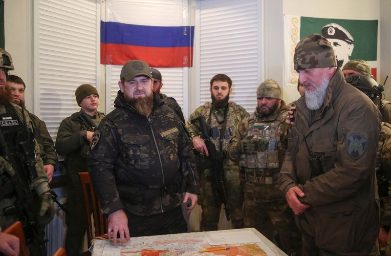 Imagen de archivo del jefe de la República de Chechenia, Ramzan Kadyrov (REUTERS/Chingis Kondarov)