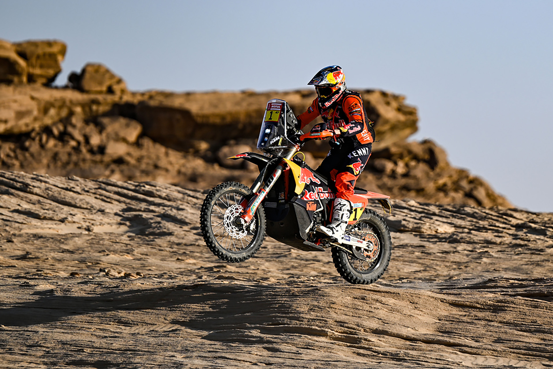 Kevin Benavides, vencedor en 2021, irá por su revancha en Motos (Prensa Rally Dakar)