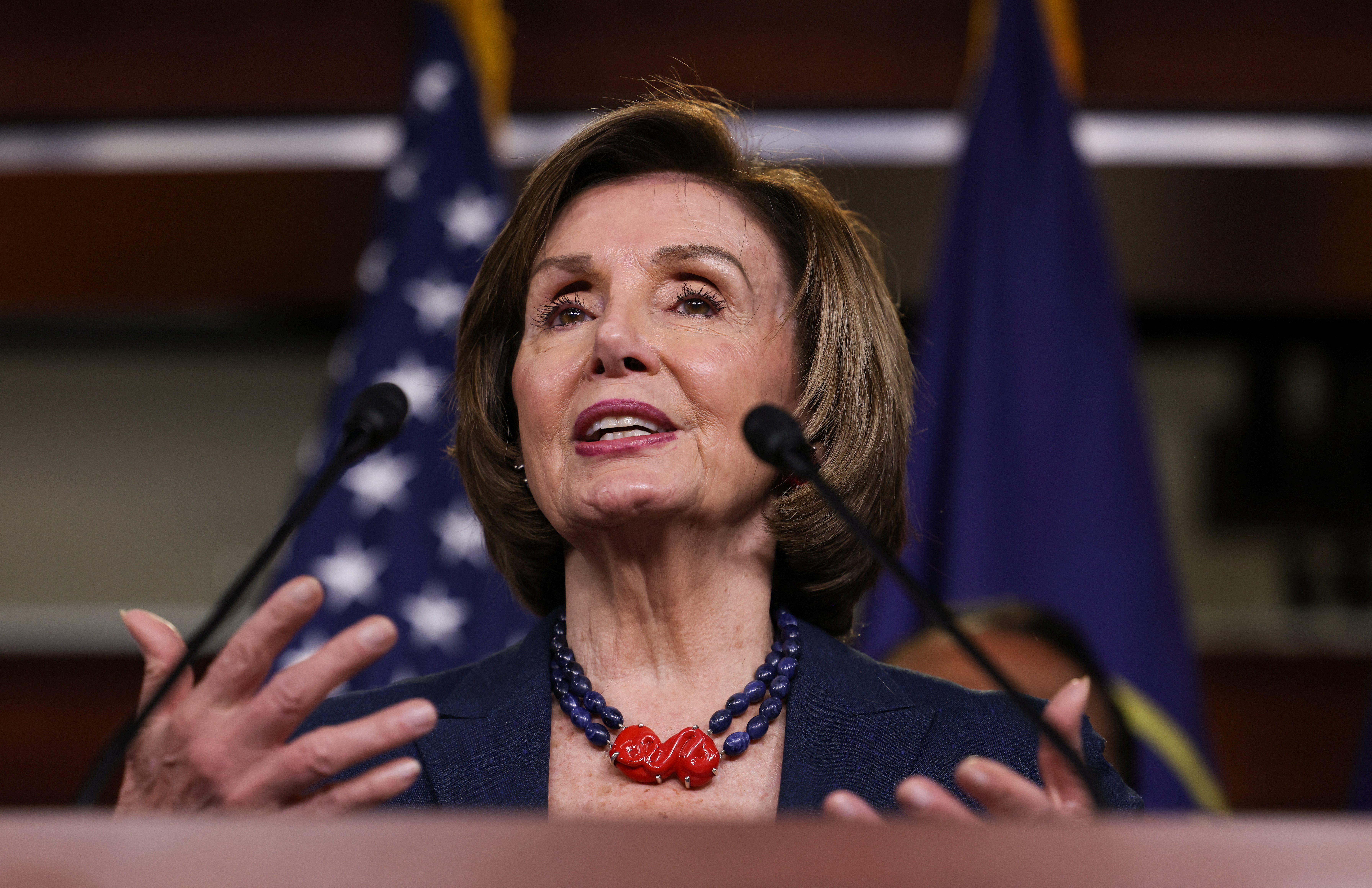 La líder demócrata en la Cámara de Representantes Nancy Pelosi (Foto: Reuters)