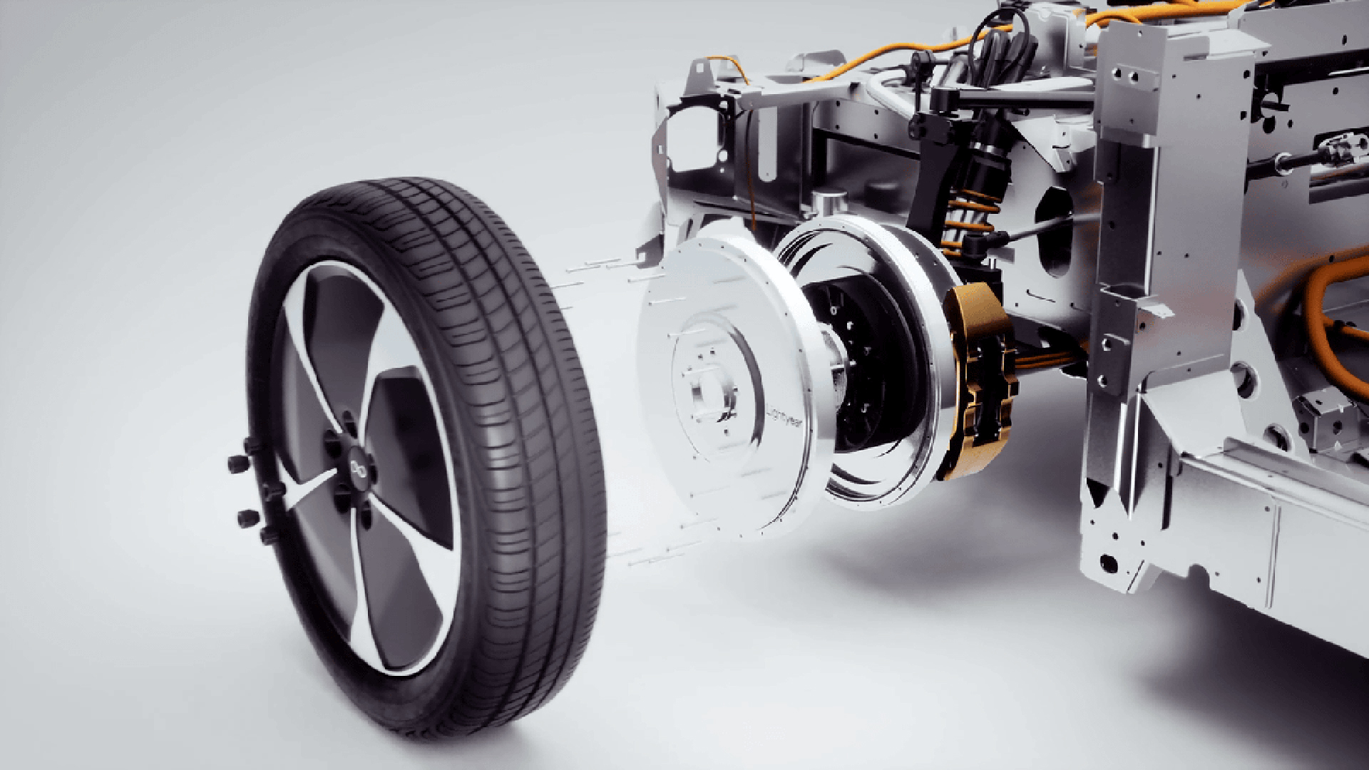 Un motor en cada rueda, simplifica la mecánica, reduce fricciones y peso, y mejora el rendimiento general del vehículo