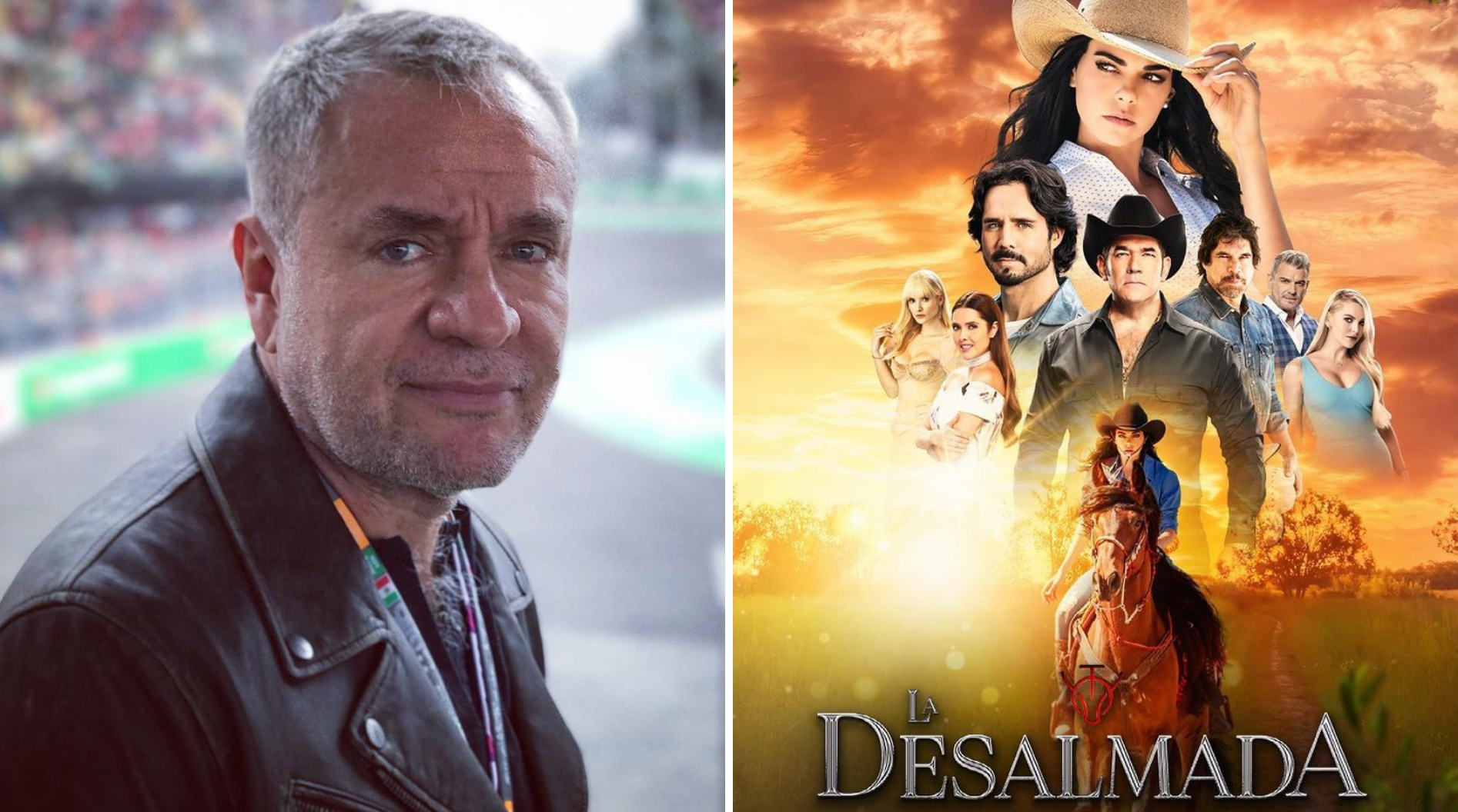 José Alberto Castro fue quien eligió a Brito para protagonizar la exitosa telenovela 'La desalmada' (Foto: Instagram@elgueromex/@desalmadatv)