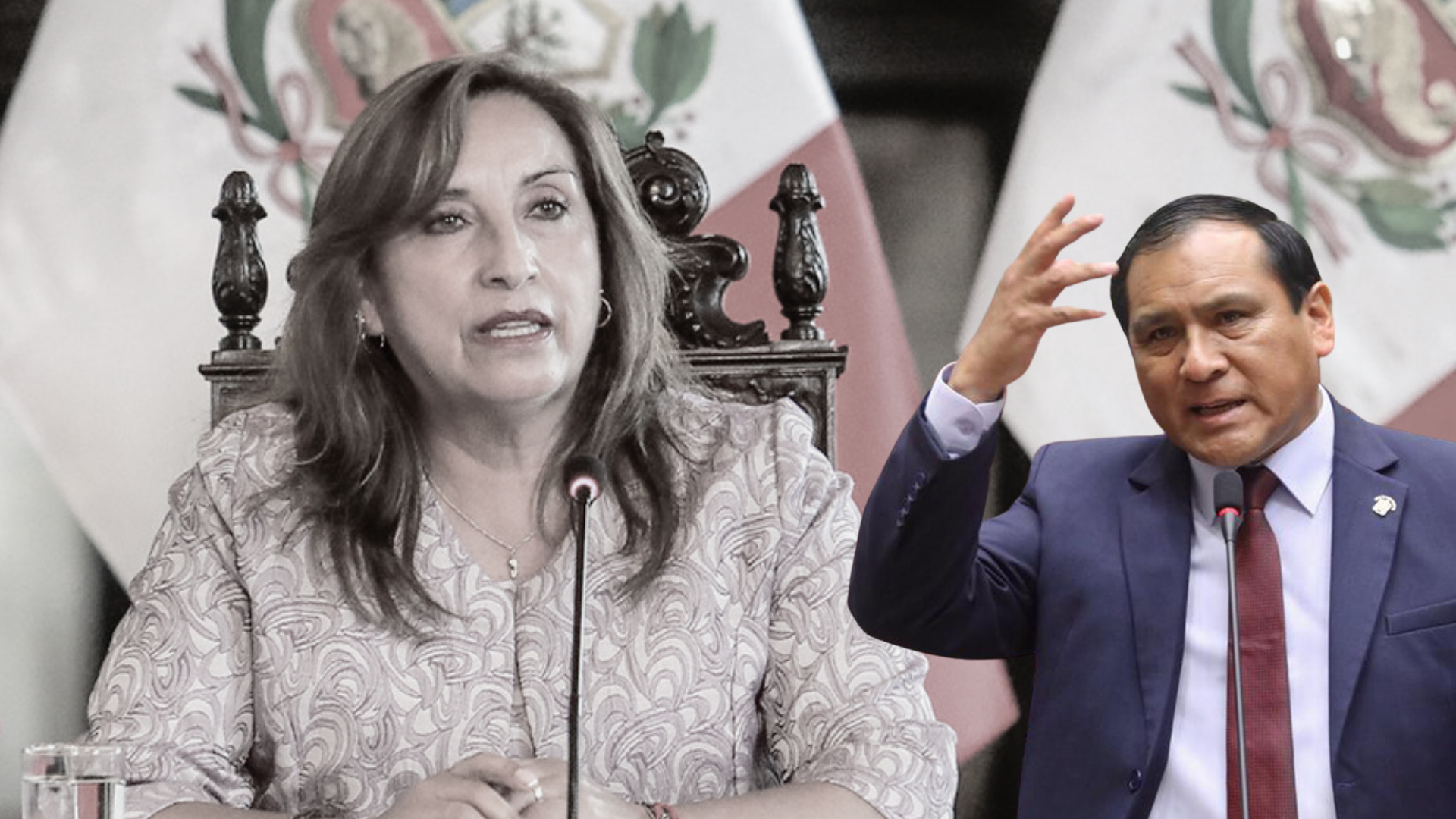 Flavio Cruz, vocero de Perú Libre, anunció que se insistirá con la vacancia de Dina Boluarte.