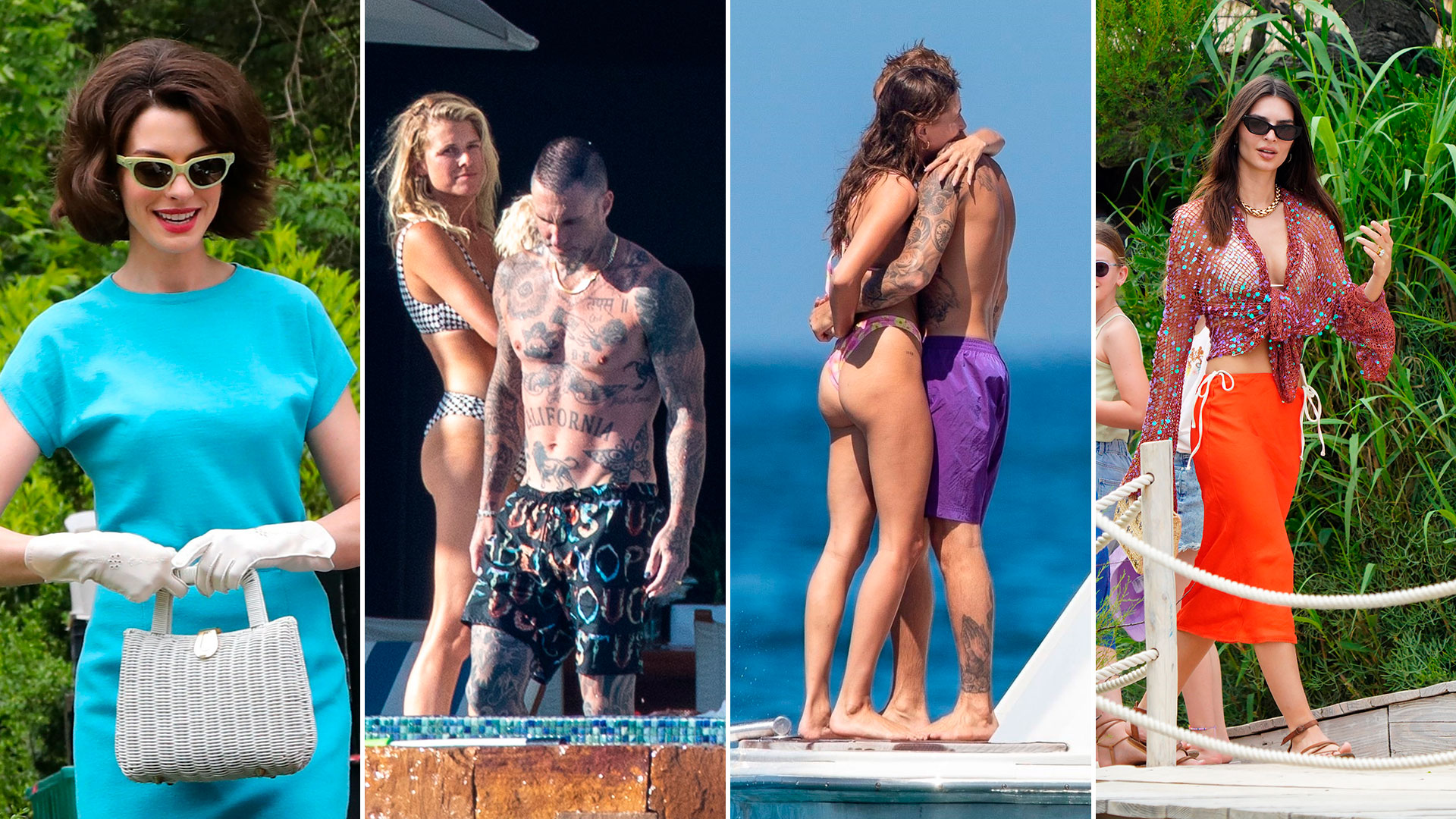 Los días de Emily Ratajkowski en Saint Tropez, las vacaciones familiares de Adam Levine en Cabo San Lucas: celebrities en un click
