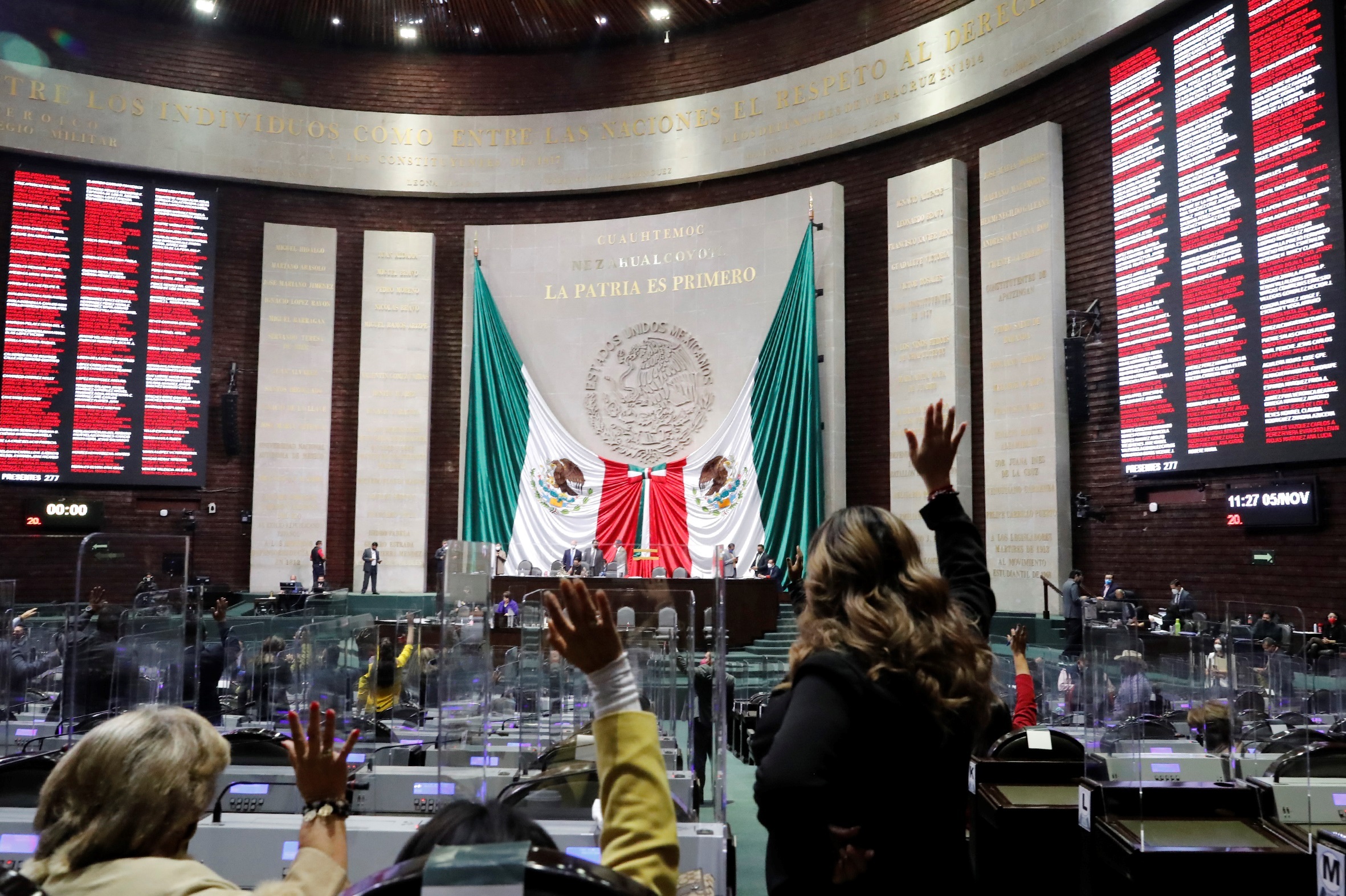 La intención de las alianzas de Morena es conservar su mayoría en la Cámara de Diputados (Foto: Cortesía Cámara de Diputados)