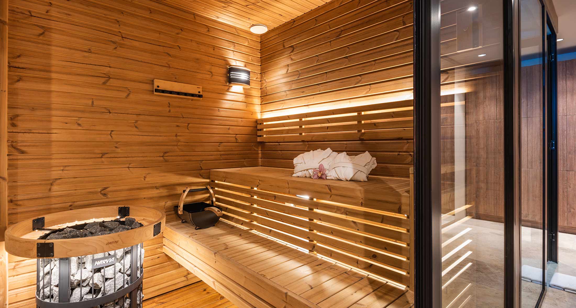 Entre su oferta de bienestar, el hotel Sofitel Barú ofrece servicio de sauna. Foto: Sofitel Barú Calablanca Beach Resort de Cartagena