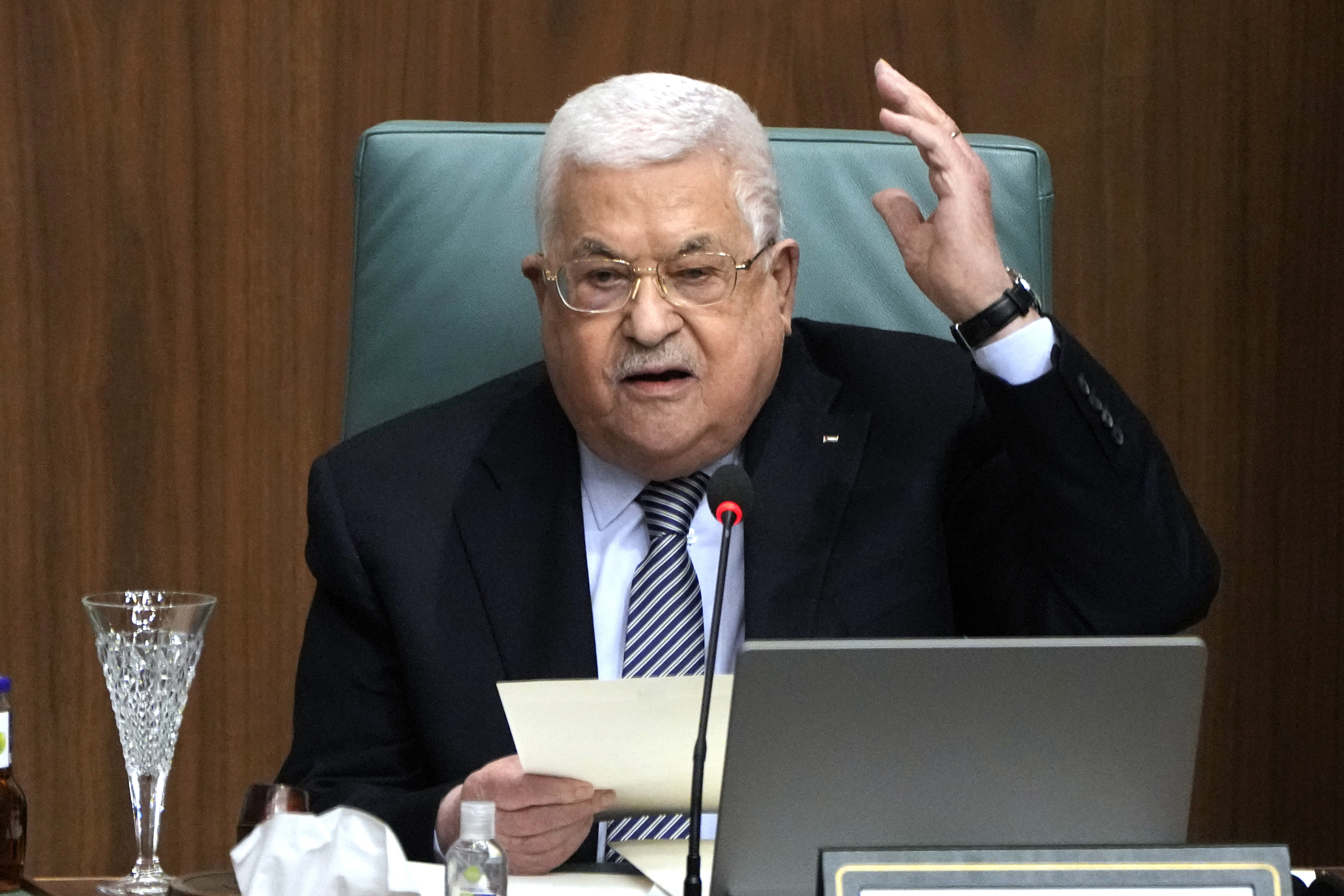 Presidente palestino acusó al gobierno israelí de buscar una nueva “Nakba” 75 años después