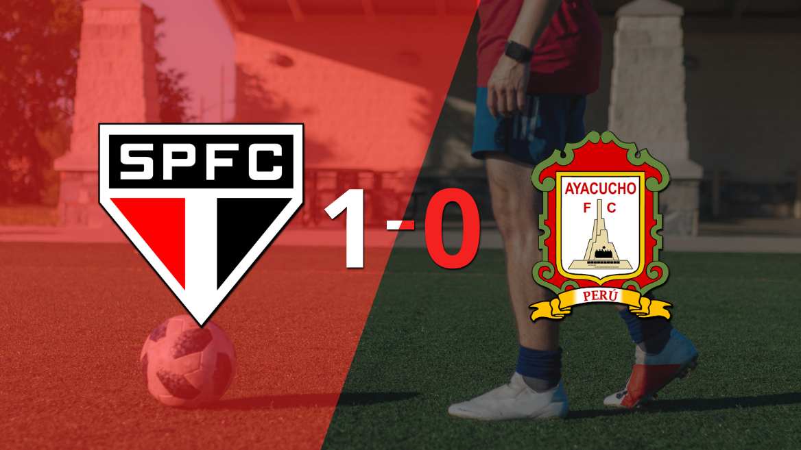 Con lo justo, São Paulo venció a Ayacucho FC 1 a 0 en el Morumbí