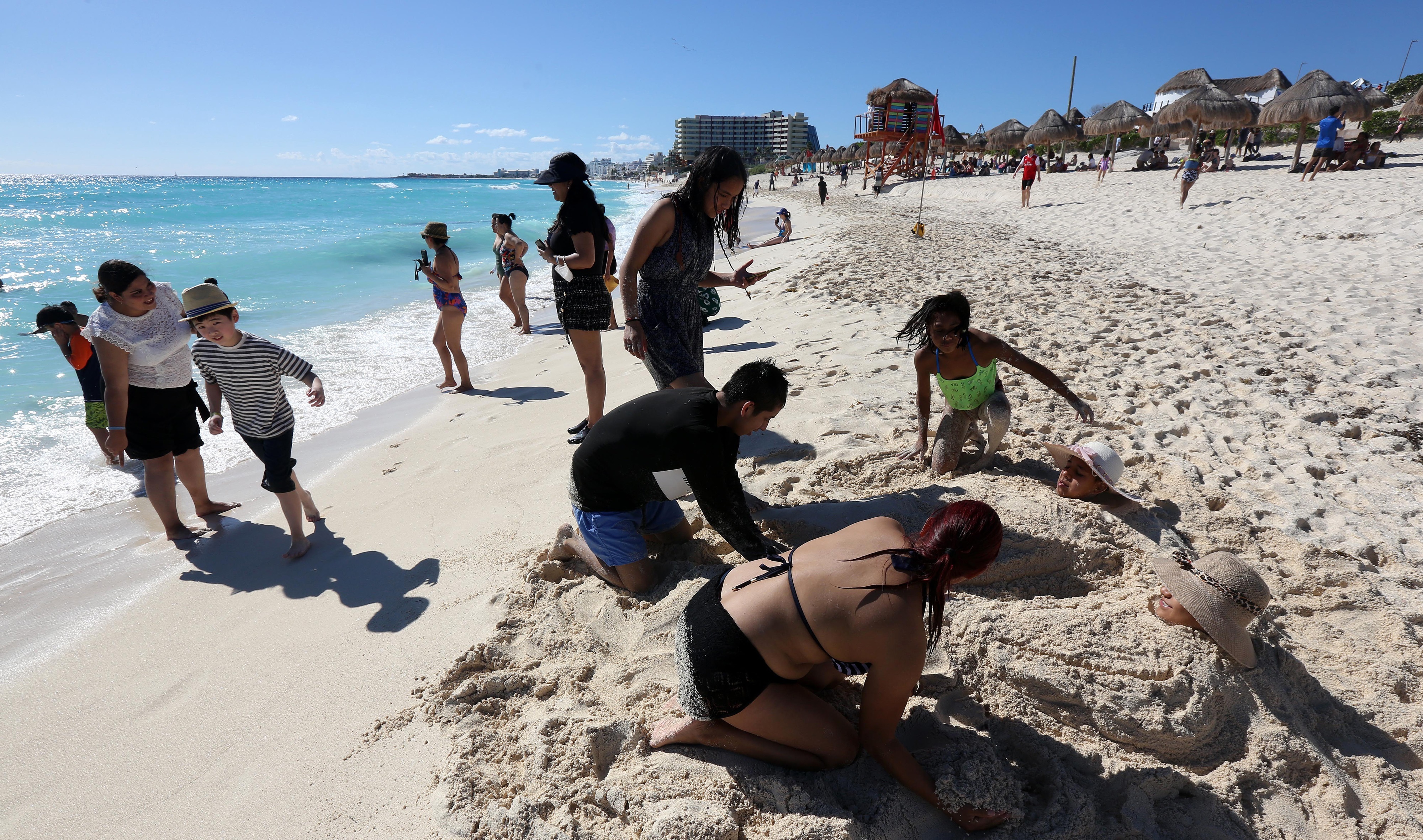 La reactivación de actividades turísticas ayudó al estado de Quintana Roo (Foto: EFE / Alonso Cupul)