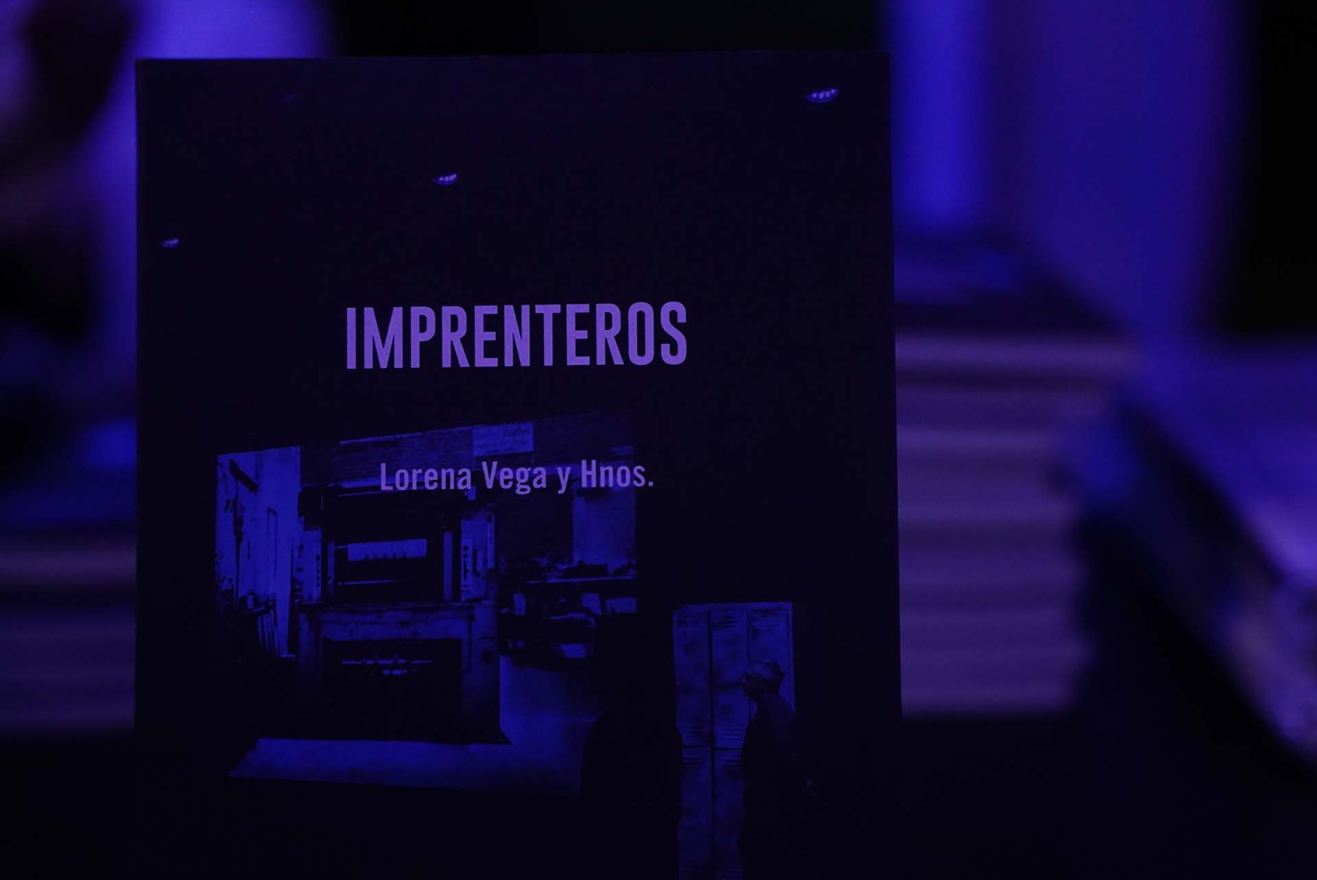 "Imprenteros", el libro de Lorena Vega y hermanos. (Franco Fafasuli)