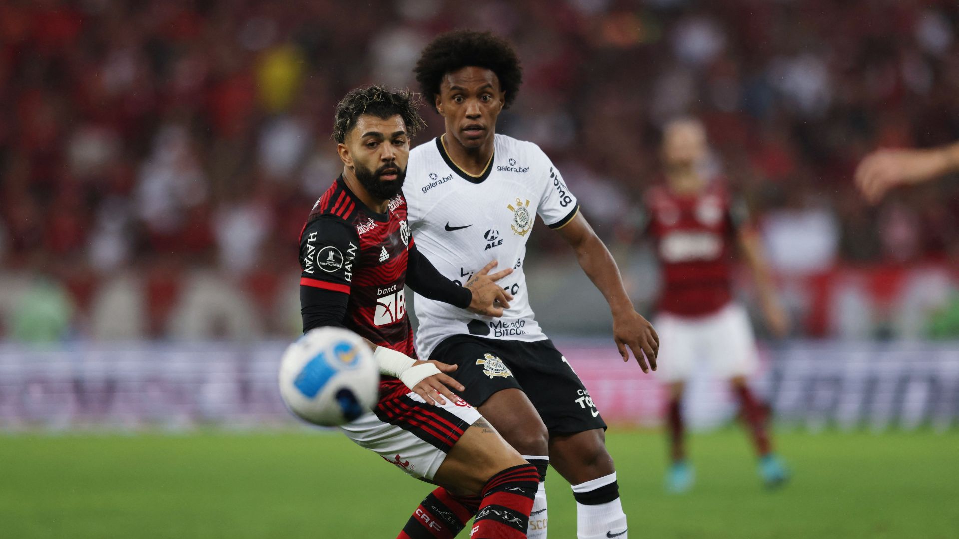 Flamengo - Corinthians EN VIVO Ver ESPN HOY igualan 0-0 por Copa Libertadores 2022