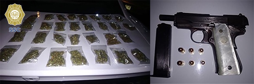 Los sujetos intentaron evadir la Justicia luego de haber realizado un asalto (Foto: SSC)
