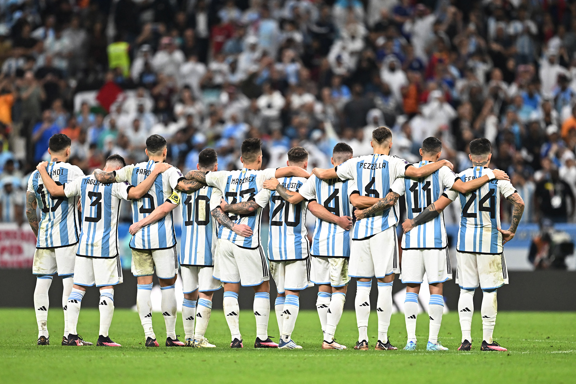 Los dos jugadores de Argentina que se perderán la semifinal ante Croacia por el Mundial Qatar 2022