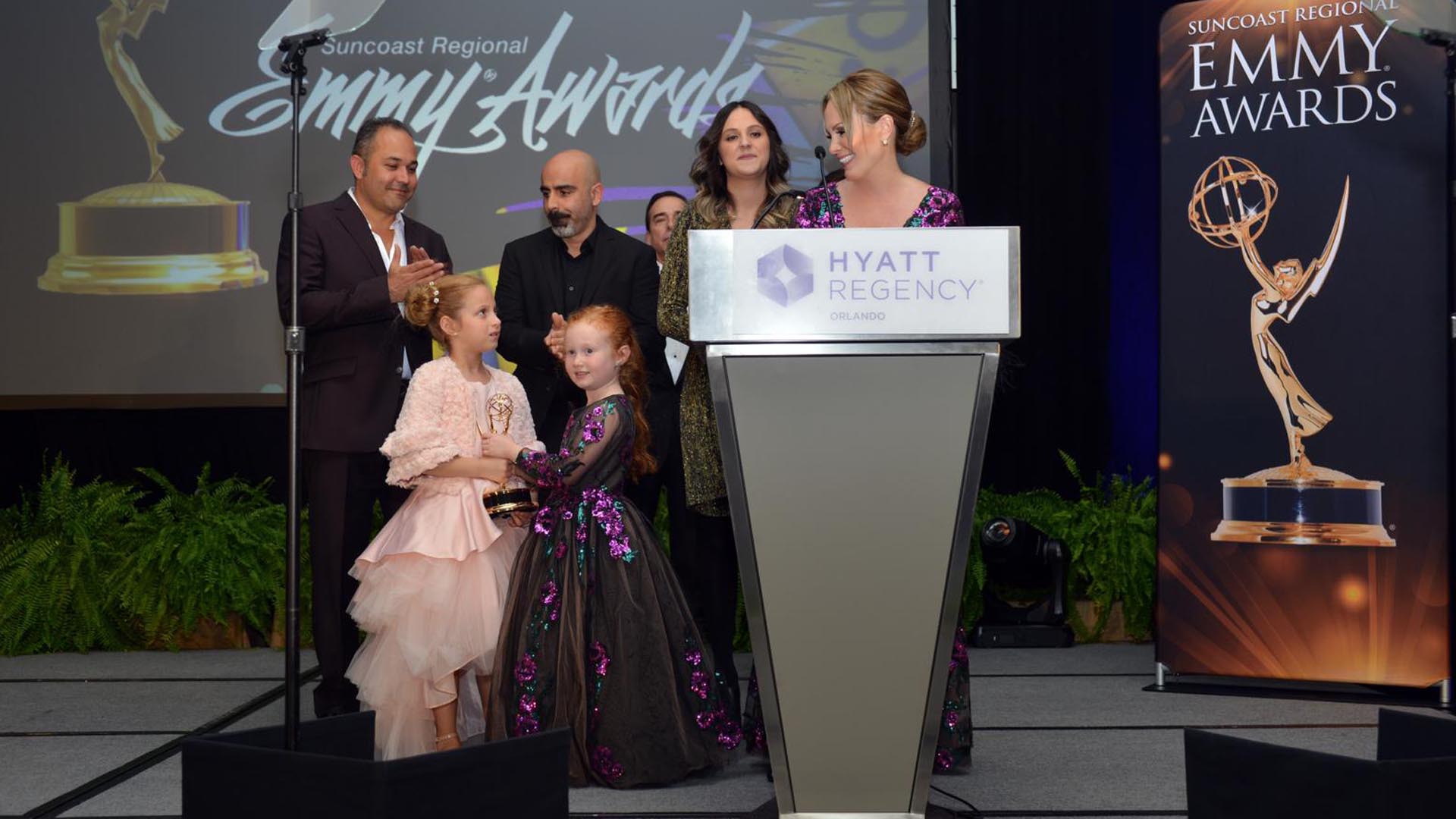 Natalia Denegri premiada en los Suncoast Emmy