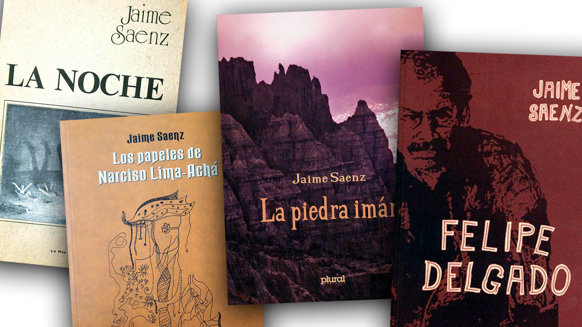 Algunos libros de Jaime Sáenz