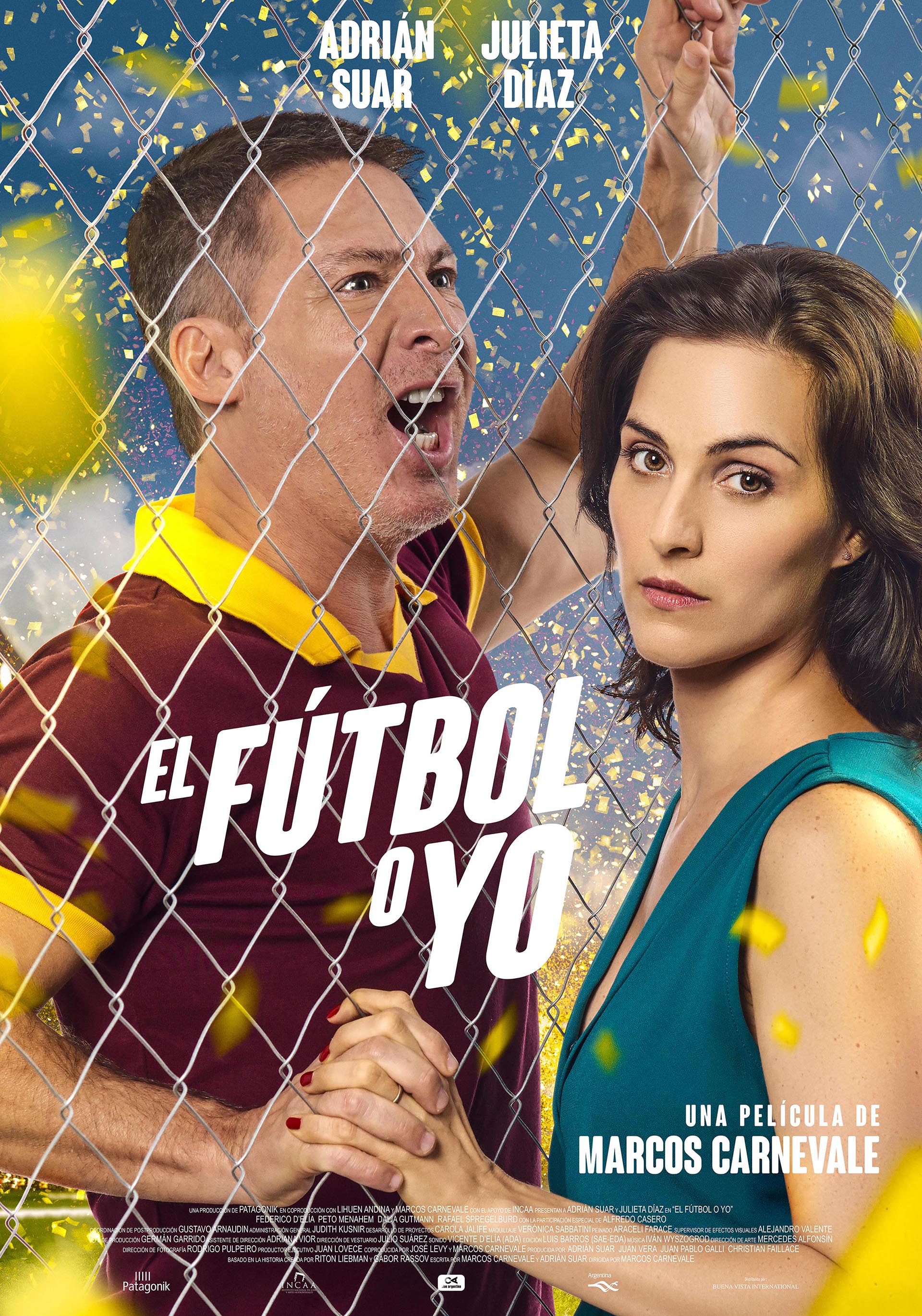 El afiche de la película de Suar estrenada en 2017