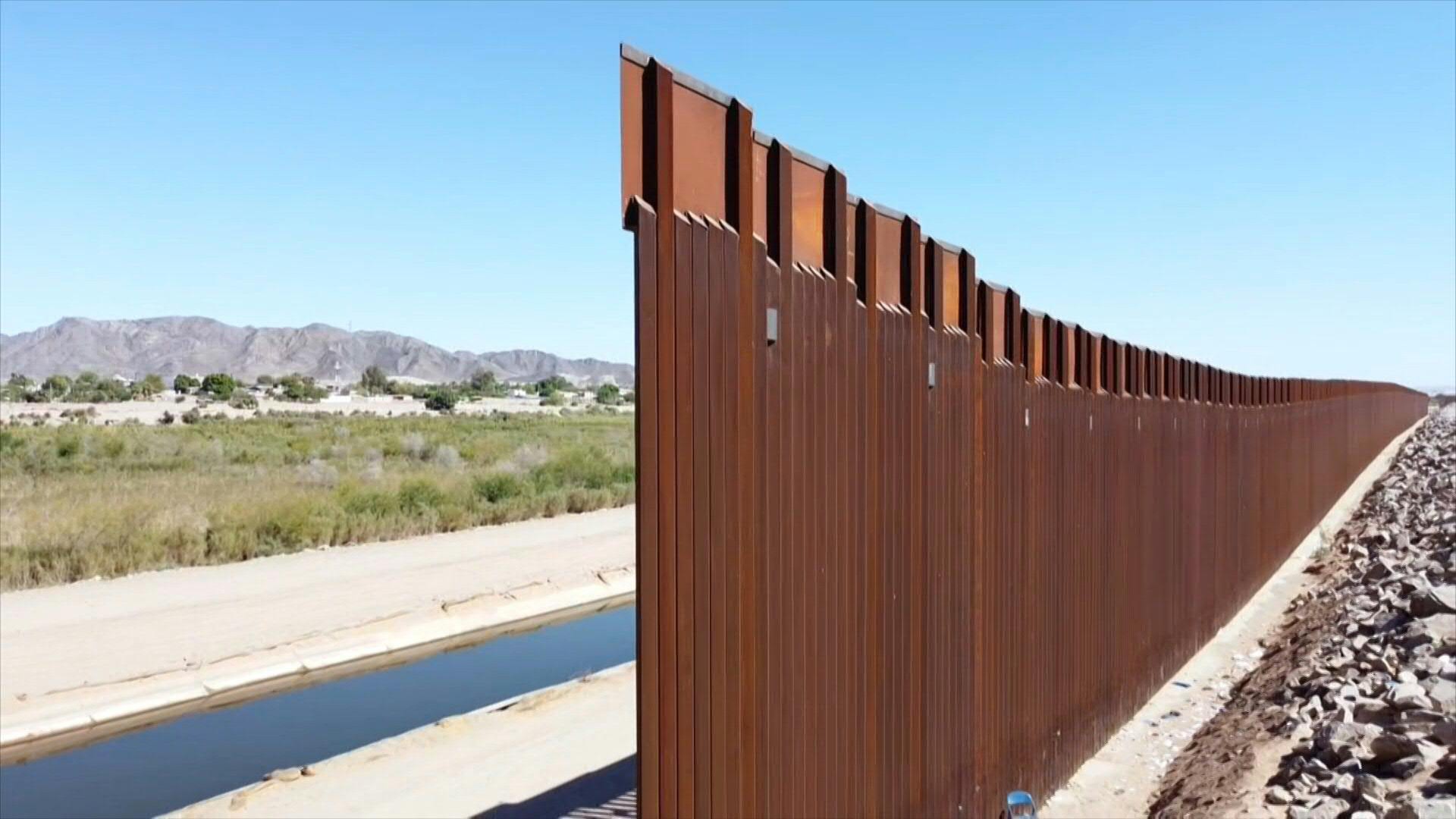 Un fragmento del muro fronterizo entre México y EEUU (Foto: AFP) 