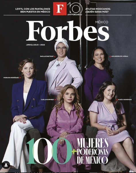 Esta es la portada de Forbes México (Foto: captura de Instagram/@forbesmexico)
