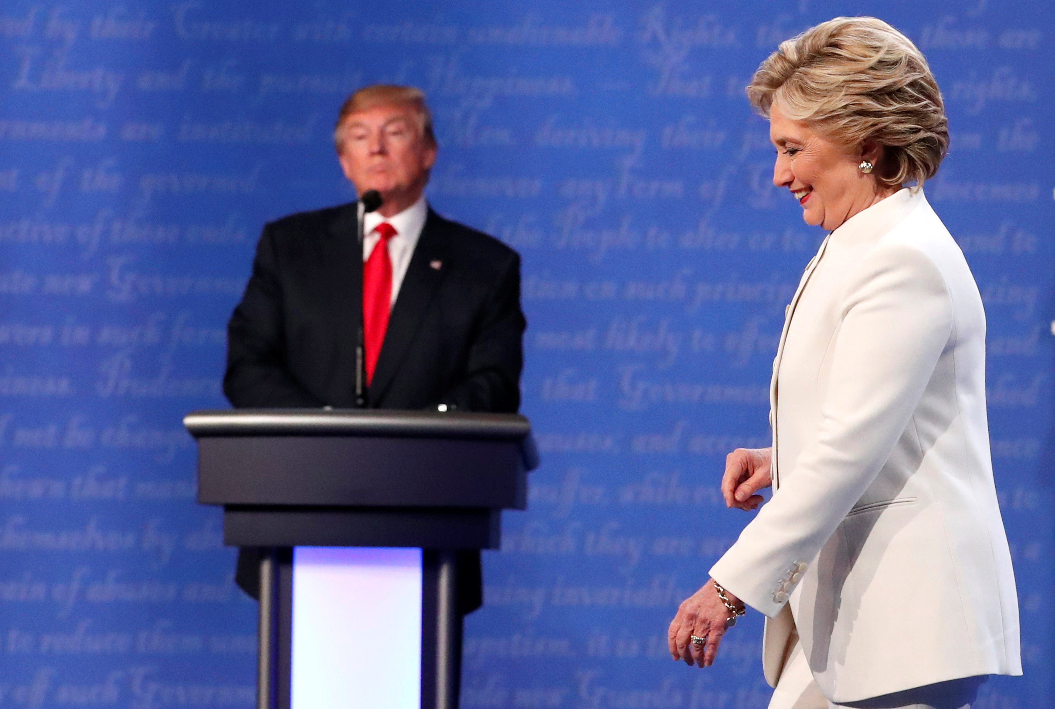 En las elecciones de 2016, los sondeos mostraban una amplia ventaja a favor de la candidata demócrata, Hillary Clinton. Los resultados fueron otros. Foto: REUTERS/Rick Wilking