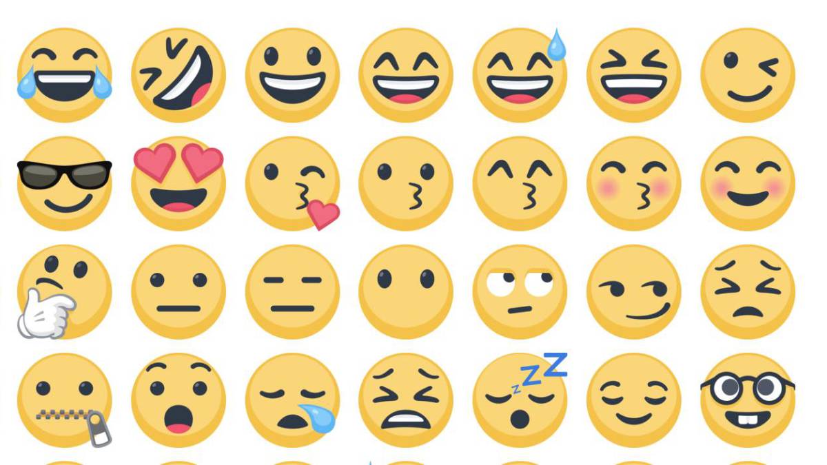Some of the most used emojis in social networks and digital messaging (Photo: File)