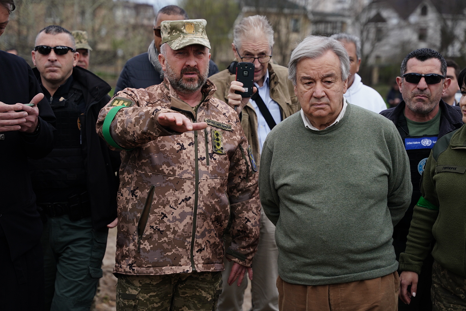 El Secretario General de la ONU llegó a Ucrania para reunirse hoy con Zelensky y Erdogan 