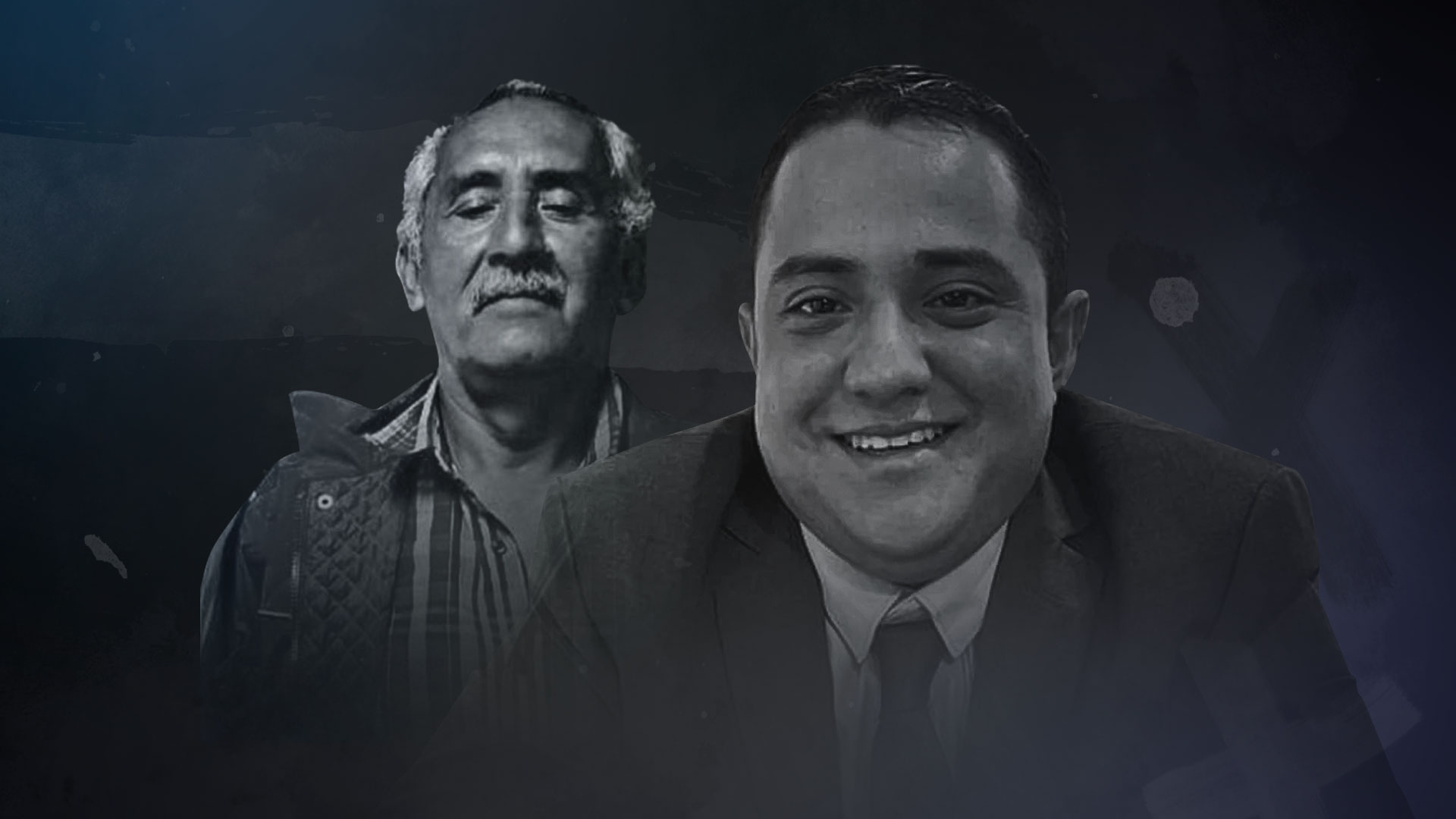 Los casos de Roberto Toledo (izquierda) y Jorge Luis Camero (derecho) no son investigados como agresión a la prensa. (Ilustración: Infobae / Jovani Pérez)
