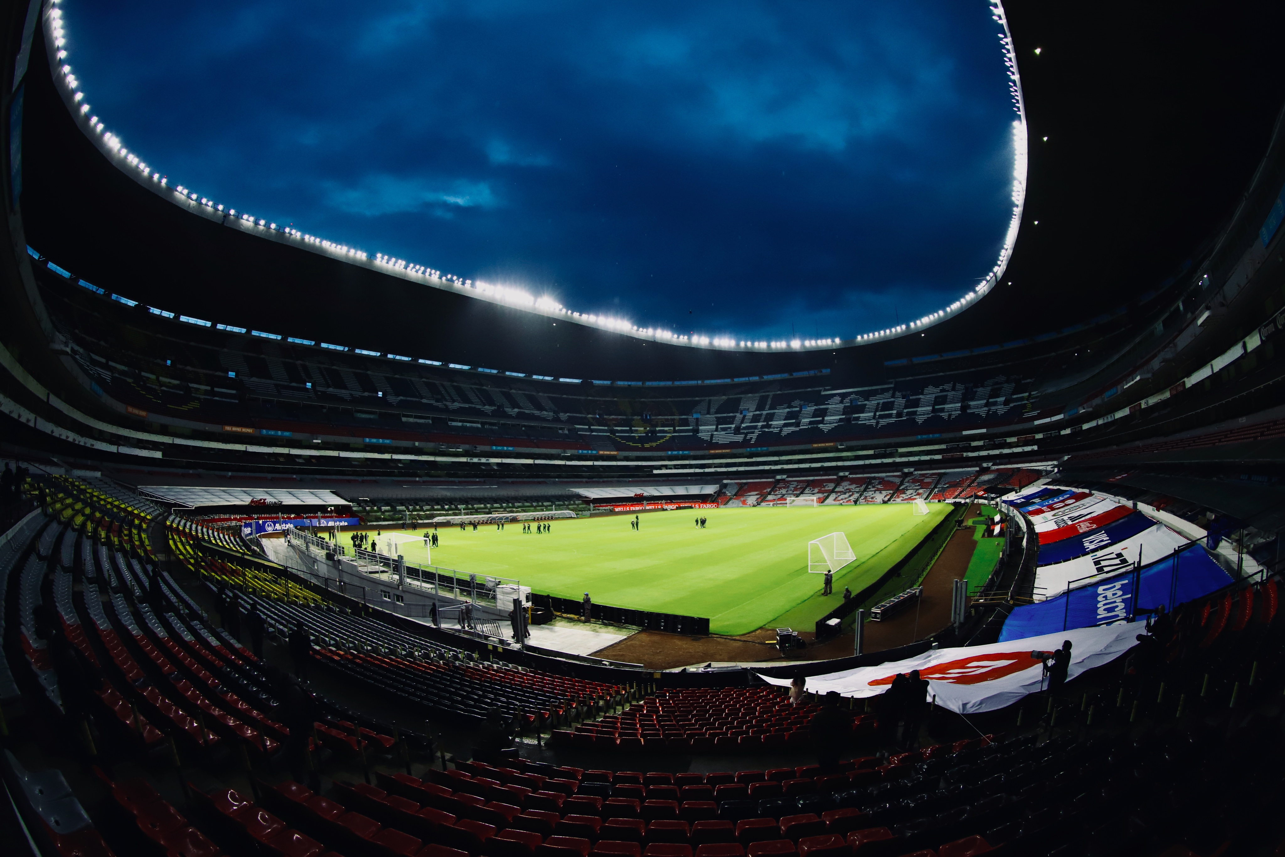 No habrá partidos programados en el Estadio Azteca para el fin de semana que se presentará el cantante puertorriqueño (Foto: Twitter/@EstadioAzteca)