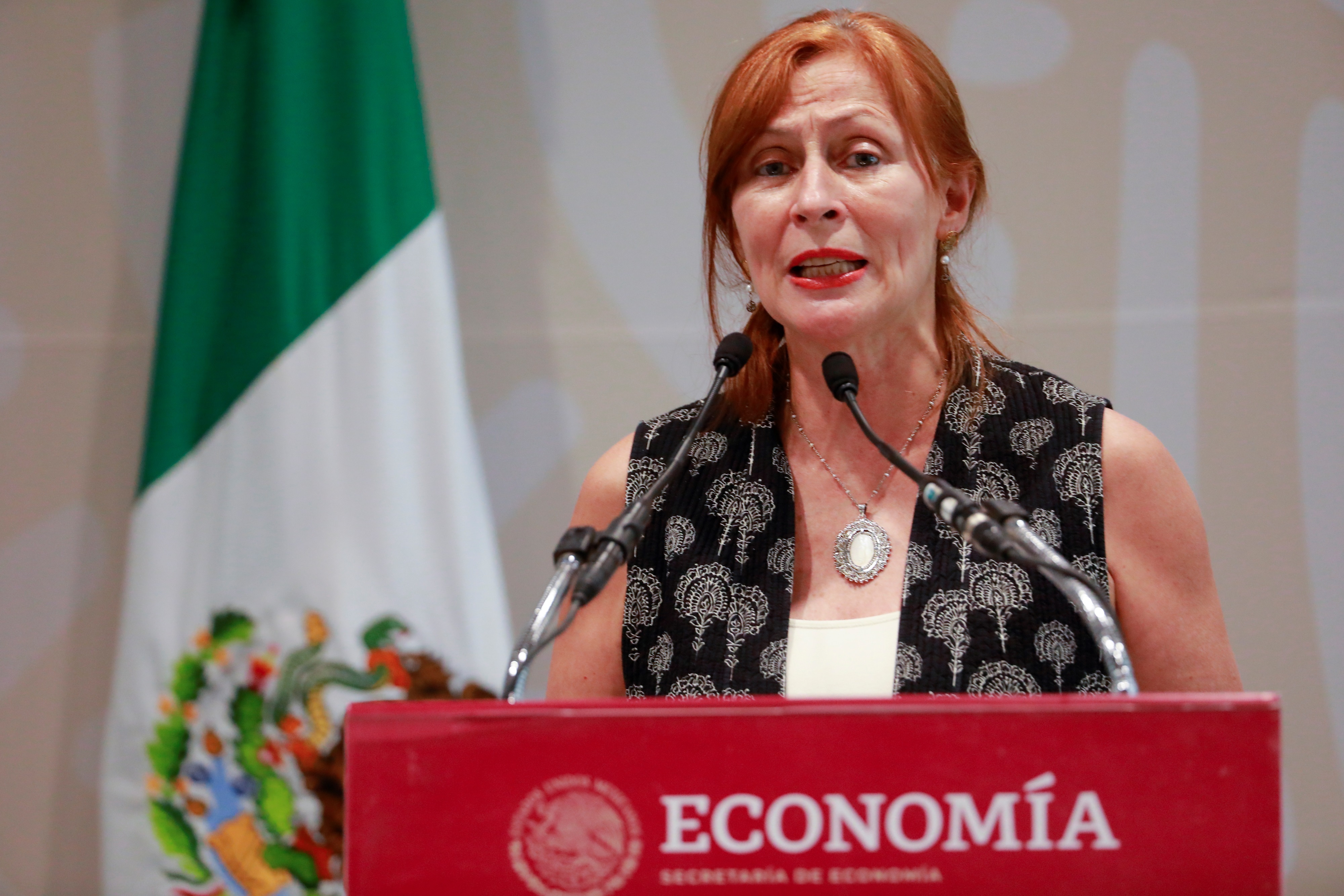 La secretaria de Economía de México, Tatiana Clouthier. EFE/ Carlos Ramírez/Archivo
