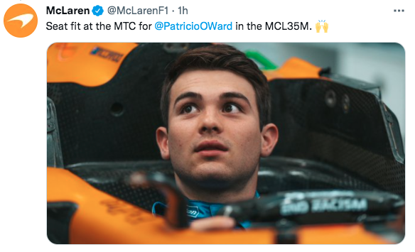 Foto: Twitter @McLarenF1