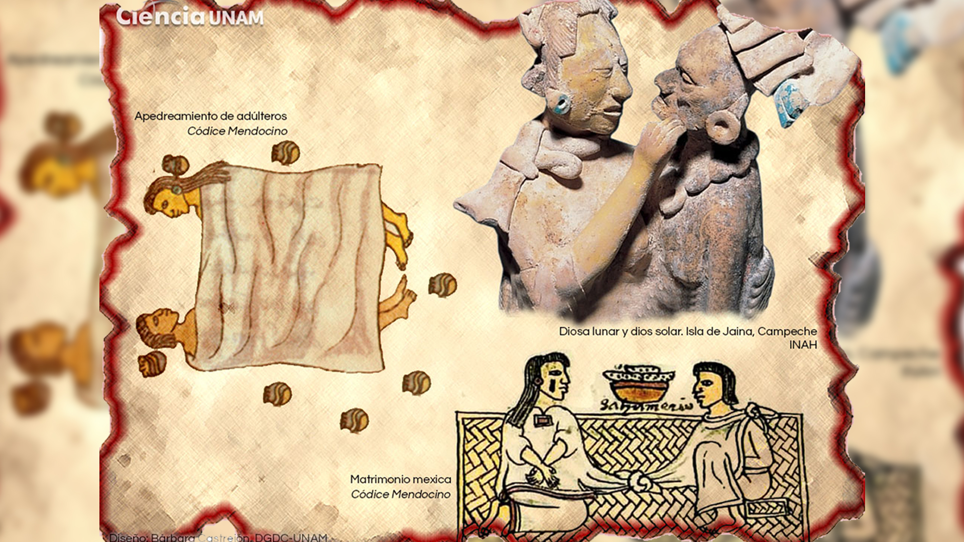 En la época de los mexicas habían deidades que las relacionaban con el erotismo, la fertilidad y la sexualidad. (Foto: Ciencia UNAM)