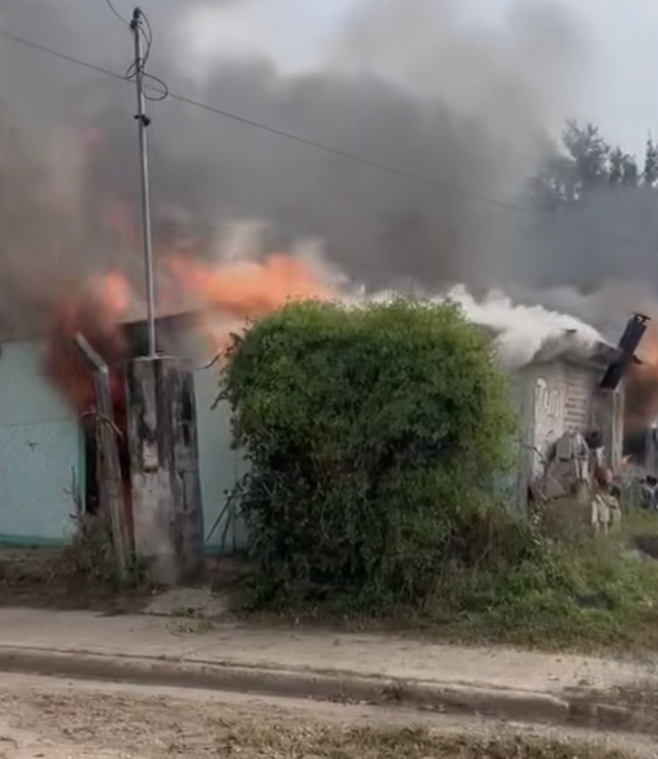 Muri&oacute; una mujer de 84 a&ntilde;os y sus dos nietos est&aacute;n internados tras un incendio en Gualeguay