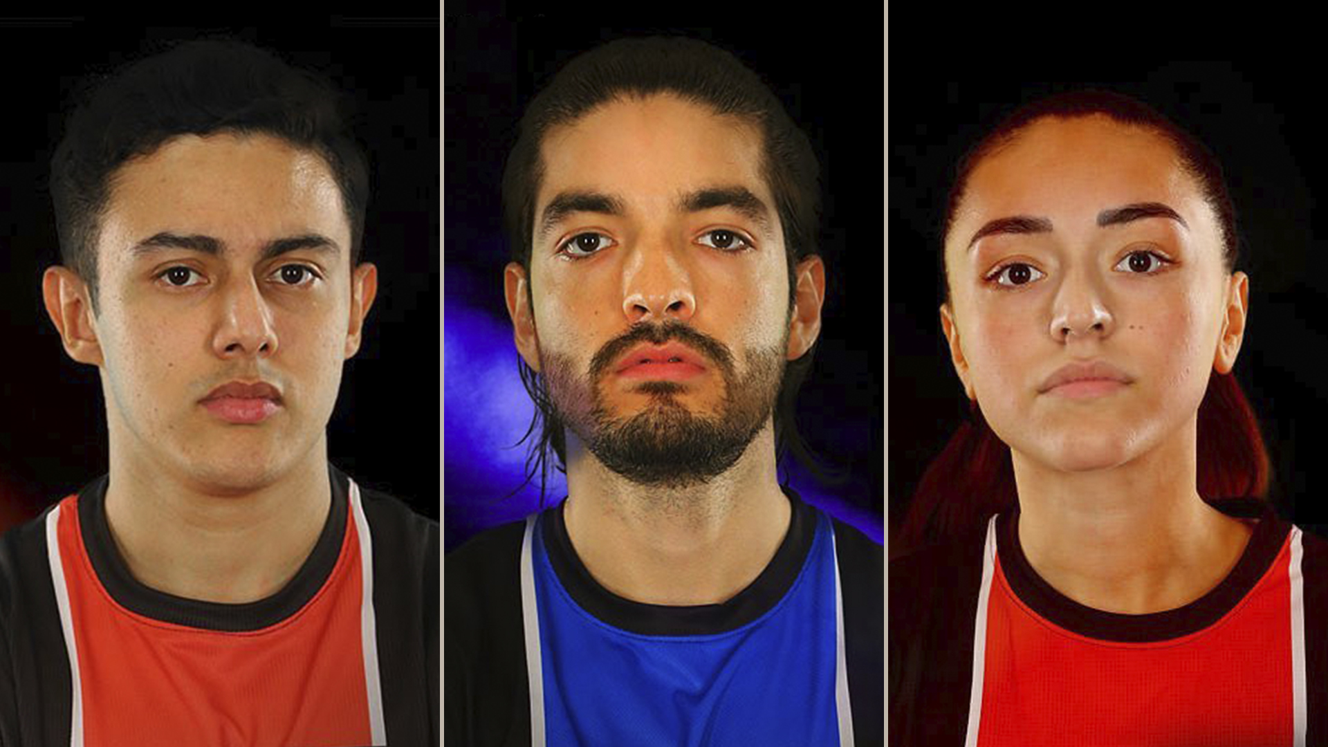 Ellos fueron los últimos tres deportistas en integrarse (Fotos: Exatlón México)