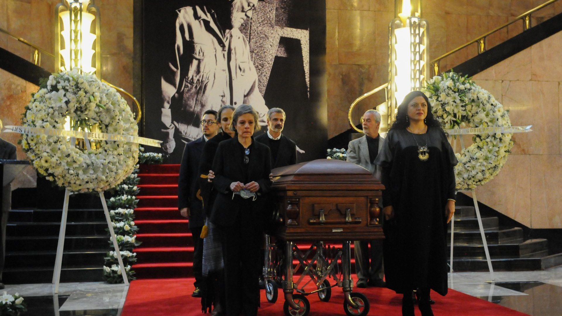 Federico Silva fue homenajeado en el Palacio de Bellas Artes, lugar en el que comenzó a forjar su carrera creativa. (Cuartoscuro)