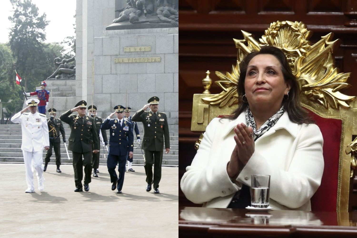 Fuerzas Armadas Recibieron El Reconocimiento De La Presidenta Dina