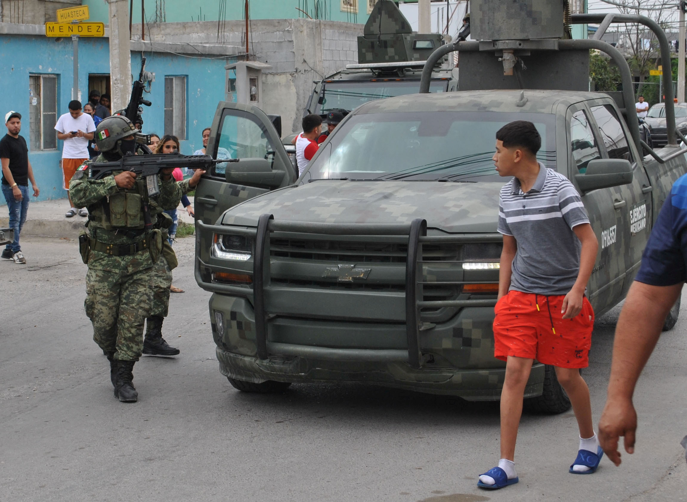 La presunta ejecución extrajudicial generó indignación entre los pobladores. (REUTERS/Jasiel Rubio)